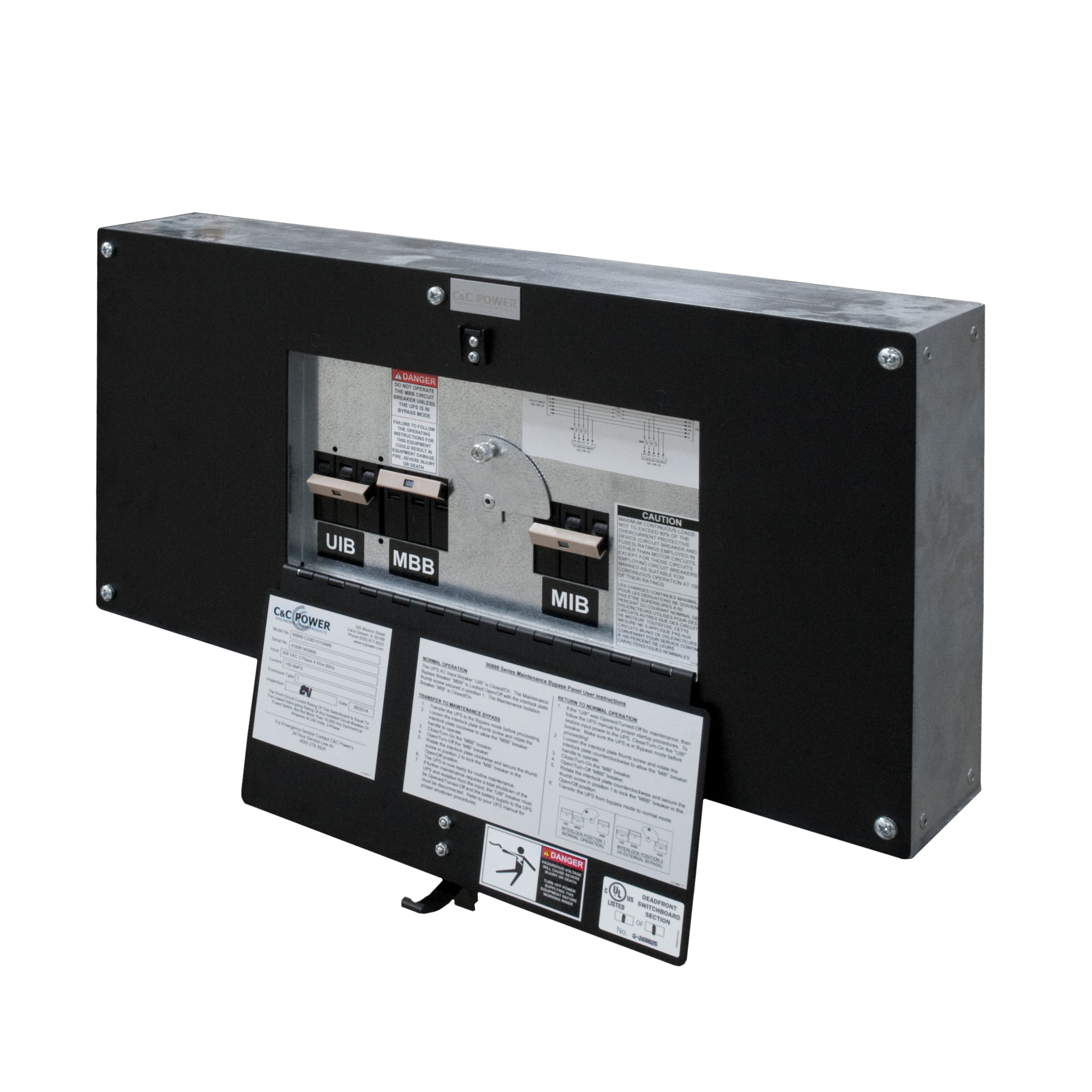 90888 UPS Maintenance Bypass (30-100AMPS)