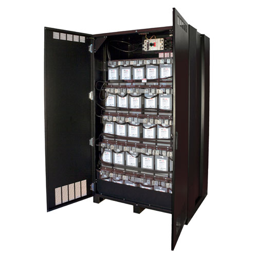 UBC84 Battery Cabinet Black Open Image