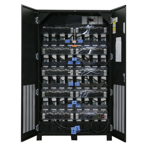 UBC75 Battery Cabinet Open