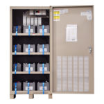 BC43 Battery Cabinet Beige Open Image