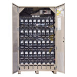 UBC64 Battery Cabinet Beige Open Image