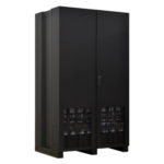 UBC64 Battery Cabinet Black Front