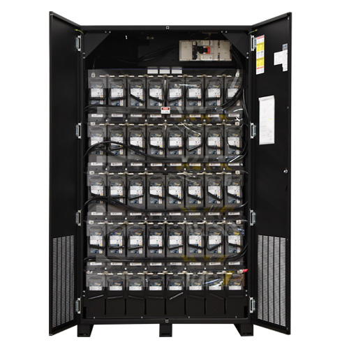 UBC64 Battery Cabinet Black Open