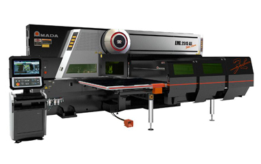 Metal Fabrication Shop Punching and Laser Cutting Machine